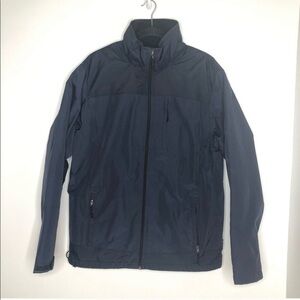 Chaps men’s Navy blue fleece lined coat / jacket size large